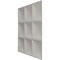 Ekena Millwork 19 5/8in. W x 19 5/8in. H Classic EnduraWall Decorative 3D Wall Panel Covers 2.67 Sq. Ft. WP20X20CLGLN - alternate 5